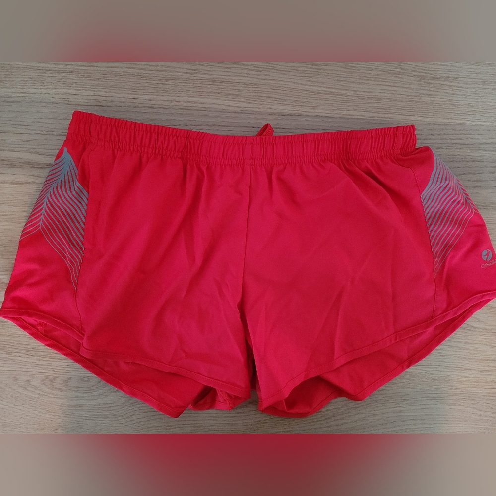 Oiselle Distance Shorts - Size 8 Red